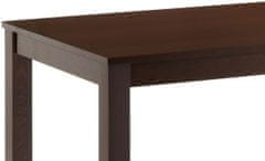 Autronic Jedálenský stôl 120x75 cm, farba orech BT-6957 WAL