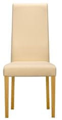 CASARREDO Jedálenská čalúnená stoličky LUCERA (2ks) Cayenne výber farieb
