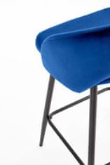 Halmar Barový stoličky H96, modrá