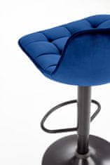Halmar Barový stoličky H95, modrá