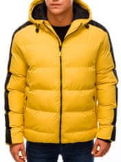 Deoti Pánska zimná prešívaná bunda Keberia žltá L