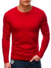 Pánske tričko s dlhým rukávom Genuine červená L