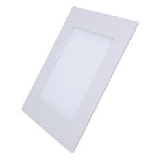 Solight LED mini panel, podhľadový, 6W, 400lm, 4000K, tenký, štvorcový, biely; WD104