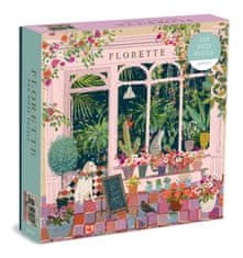 Galison Štvorcové puzzle Kvetinárstvo Florette 500 dielikov