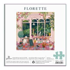 Galison Štvorcové puzzle Kvetinárstvo Florette 500 dielikov