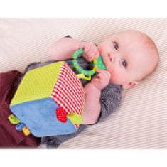 Bigjigs Toys Bigjigs Baby Textilná aktívna kocka