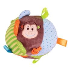 Bigjigs Rail Bigjigs Baby Textilné aktívne gule opička Cheeky