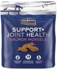 Fish4Dogs Maškrty pre psov na podporu zdravia kĺbov s lososovými kúskami 225 g