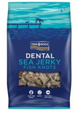 Fish4Dogs Dentálne maškrty pre psov morská ryba - uzlíky 500 g
