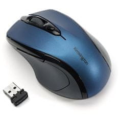 Kensington Myš "Pro Fit", modrá, bezdrôtová, optická, veľkosť stredná, USB, K72421WW