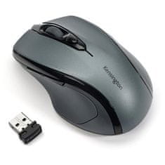 Kensington Myš "Pro Fit", šedá, bezdrôtová, optická, veľkosť stredná, USB, K72423WW