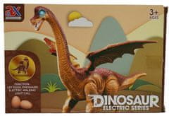 Mac Toys Dinosaurus na batérie kladúce vajcia