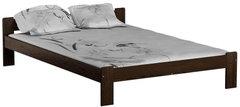 eoshop Drevená posteľ Celinka 140x200 + rošt ZADARMO (Farba dreva: Borovica)