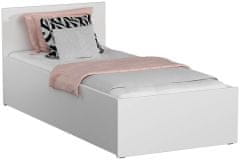 eoshop Drevená posteľ DM1 biela, 90x200 + rošt ZADARMO