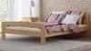 Drevená posteľ Klaudia 180x200 + rošt ZADARMO (Farba dreva: Dub)