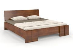 eoshop Drevená posteľ s úložným priestorom VESTRE Maxi & ST, buk (Rozmer: 120x200 cm, Farba: Orech)