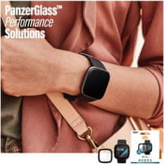 PanzerGlass ochranné sklo SmartWatch pro Fitbit sansa/Versa 3, antibakteriální