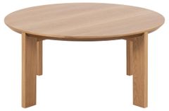 Design Scandinavia Konferenčný stolík Maxime, 90 cm, dub