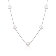 JwL Luxury Pearls Náhrdelník z nežných 5 pravých perál JL0755