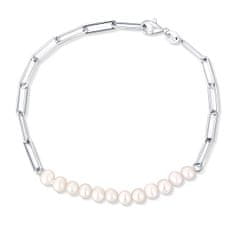 JwL Luxury Pearls Fashion strieborný náramok s perlami JL0757