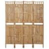 Paraván so 4 panelmi bambus 160x180 cm