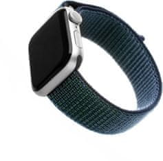 FIXED nylonový řemínek pro Apple Watch, 42/44mm, tmavě modrá (FIXNST-434-DBL)