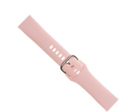FIXED silikónový remienok pre smartwatch, šírka 22mm, ružová FIXSST-22MM-PI