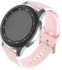 FIXED silikónový remienok pre smartwatch, šírka 22mm, ružová FIXSST-22MM-PI