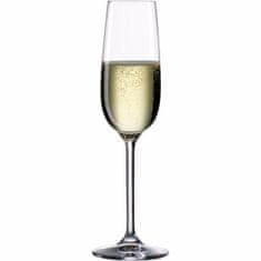 Bohemia Cristal Pohár na sekt šampanské Clara 190 ml, 6x