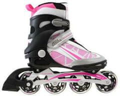 No Fear - Fitness Skates Ladies - Black/Pink/Whit - 3