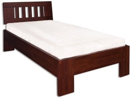 eoshop Drevená posteľ 90x200 buk LK183 (Farba dreva: Buk bielený)