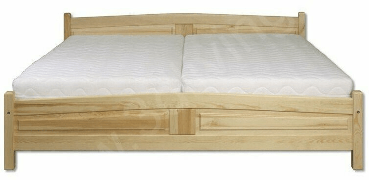 eoshop Drevená posteľ 120x200 LK104 (Farba dreva: Jelša)