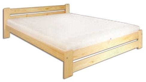 eoshop Drevená posteľ 160x200 LK118 (Farba dreva: Jelša)