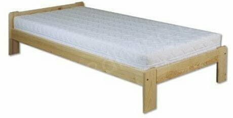 eoshop Drevená posteľ 80x200 LK123 (Farba dreva: Orech)