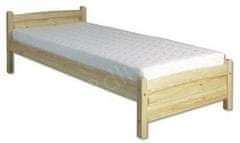 eoshop Drevená posteľ 80x200 LK125 (Farba dreva: Dub)