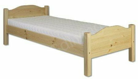 eoshop Drevená posteľ 80x200 LK128 (Farba dreva: Orech)