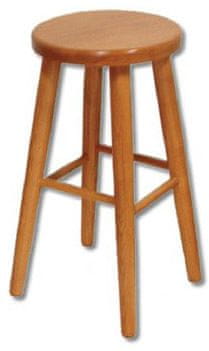 eoshop Barová stolička KT242 masív (Farba dreva: Buk prírodný)