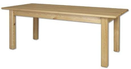 eoshop Jedálenský stôl ST107 masív (Farba dreva: Borovica)