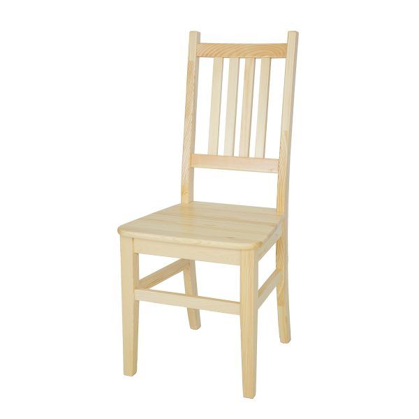 eoshop Drevená jedálenské stoličky KT108, borovica (Farba dreva: Dub)