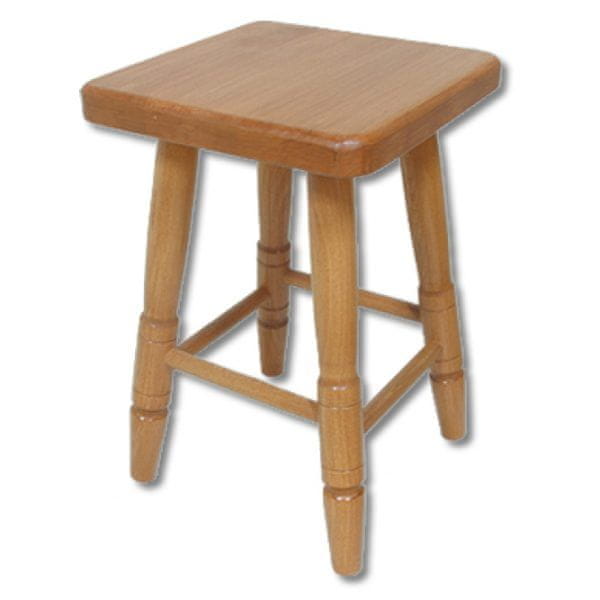 eoshop Drevená stolička KT245, v45, buk (Farba dreva: Prírodná (lakovaná))