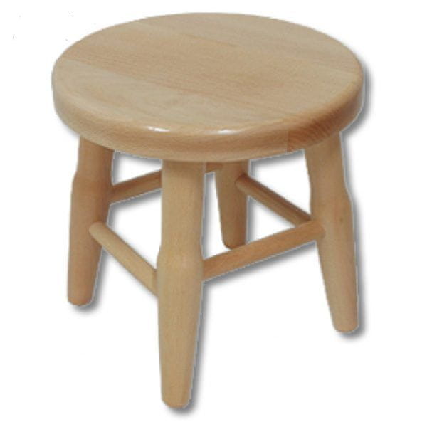 eoshop Drevená stolička KT246, v31, buk (Farba dreva: Šedá)