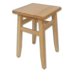 eoshop Drevená stolička KT249, v45, buk (Farba dreva: Prírodná (lakovaná))