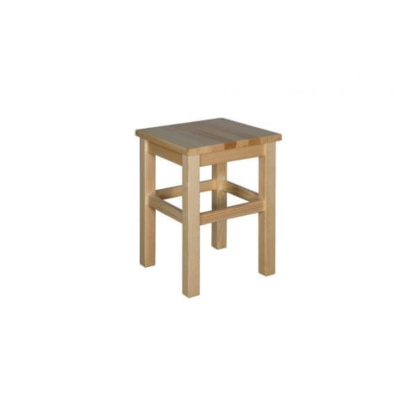 eoshop Drevená stolička KT258, v45, borovica (Farba dreva: Jelša)