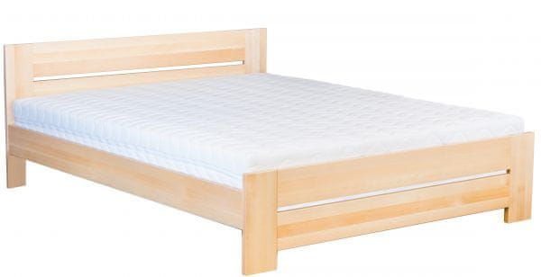 eoshop Drevená posteľ LK198, 90x200, buk (Farba dreva: Orech)