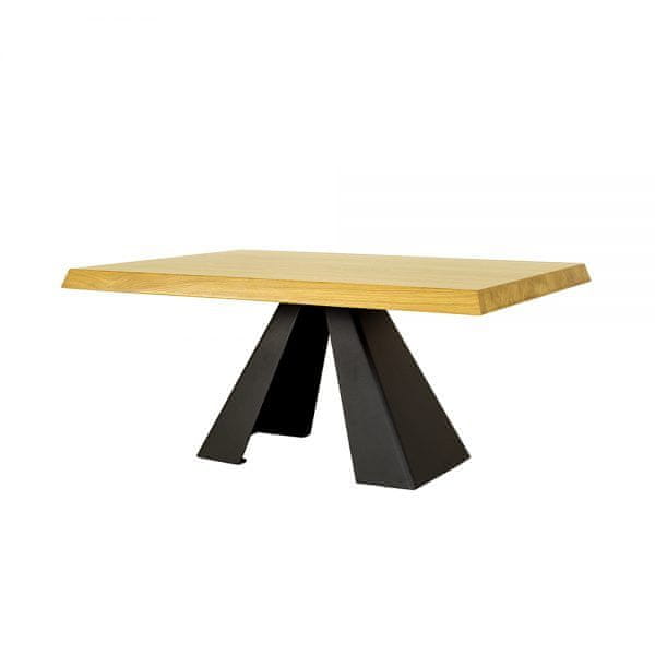 eoshop Konferenčný stôl ST371, 100x45x(60/70), dub/kov (Dĺžka: 70, Farba dreva: Kakao)