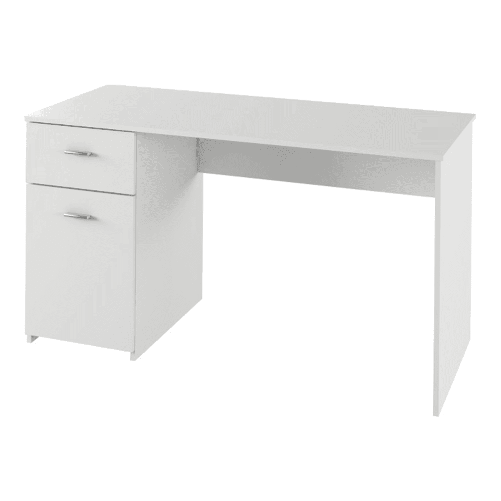 eoshop PC stôl, biela, BAÑ
