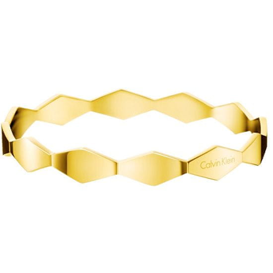 Calvin Klein Pevný zlatý náramok Snake KJ5DJD1001