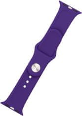 FIXED silikónový remienok pre smartwatch, šírka 20mm, čierna FIXSST-20MM-BK