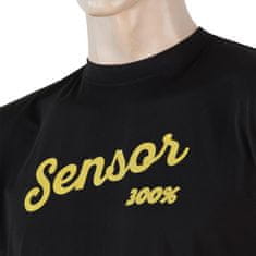 Sensor Tričko Coolmax Fresh PT Logo - pánske, krátky rukáv, čierne - veľkosť S