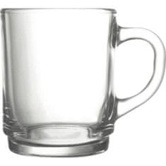 Arcoroc Hrnček na kávu čaj sťahovateľný Bock 250 ml, 6x
